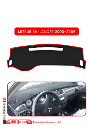Mıtsubıshı Lancer 2003-2006 Torpido Koruma  Halısı -  Kırmızı Kenar
