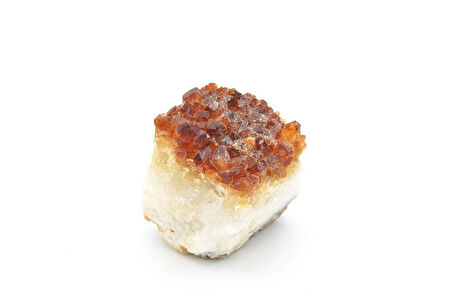 Hakiki Doğal Sitrin Taşı Kaya Parçası 345 Gram