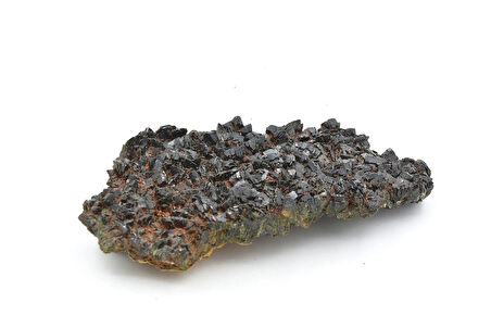 Hakiki Doğal Epidotlu Kuvars Taşı Kaya Parçası 139 Gram