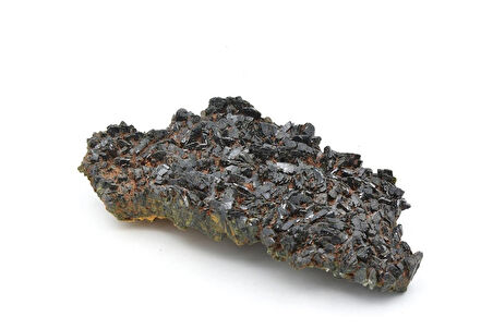 Hakiki Doğal Epidotlu Kuvars Taşı Kaya Parçası 139 Gram