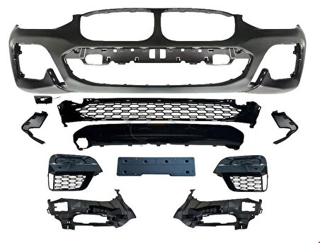 BMW - ÖN TAMPON SETİ M-TECH X3 G01 2018- - 51118091998 61730941