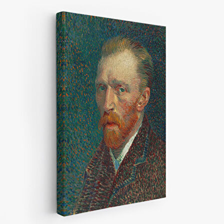 Vincent Van Gogh'un Portresi 1887 Kanvas Tablo-5114