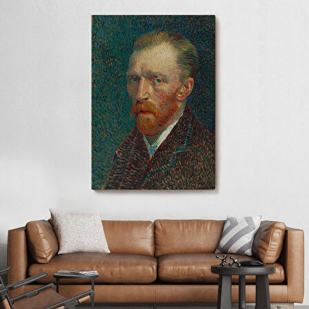 Vincent Van Gogh'un Portresi 1887 Kanvas Tablo-5114