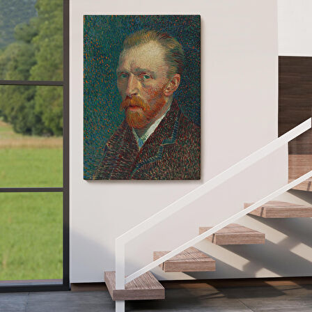 Vincent Van Gogh'un Portresi 1887 Kanvas Tablo-5114