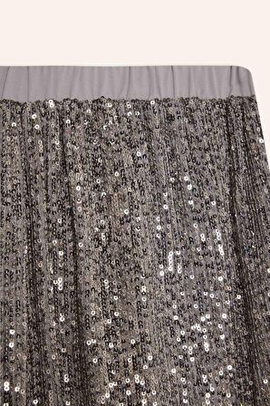 DeFacto Kız Çocuk Payetli Etek D5240A824WNGR449