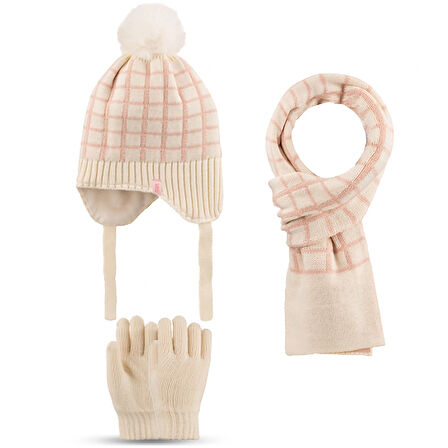 Kitti K25170-04 4-8 Yaş Kız Çocuk 3'lü Takım