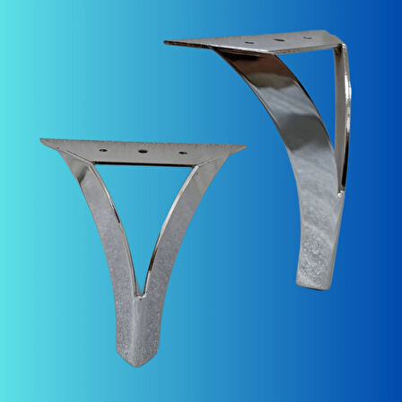14 CM METAL DAMLA KOLTUK AYAĞI MOBİLYA AYAĞI ÜNİTE AYAĞI KONSOL AYAĞI PUF BERJER AYAĞI