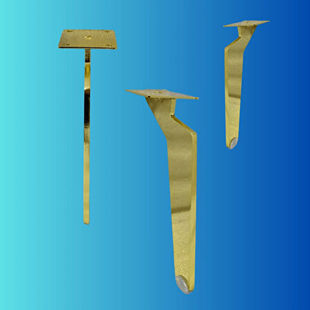 17 CM METAL TABANCA AYAK KOLTUK AYAĞI MOBİLYA AYAĞI ÜNİTE AYAĞI KONSOL AYAĞI PUF BERJER AYAĞI