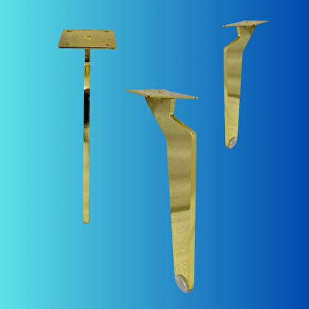 15 CM METAL TABANCA AYAK KOLTUK AYAĞI MOBİLYA AYAĞI ÜNİTE AYAĞI KONSOL AYAĞI PUF BERJER AYAĞI ( 4 ADET )