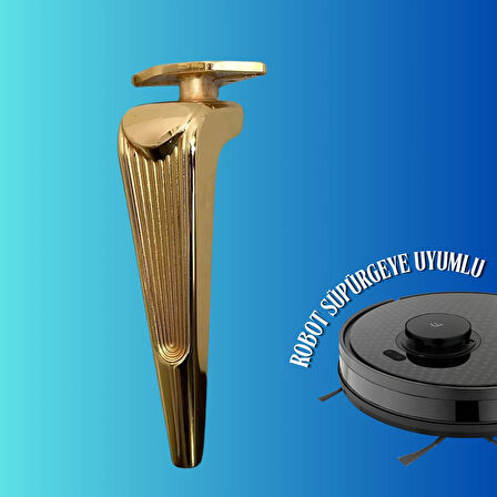 21 CM METAL KLAS KOLTUK AYAĞI MOBİLYA AYAĞI ÜNİTE AYAĞI KONSOL AYAĞI PUF BERJER AYAĞI