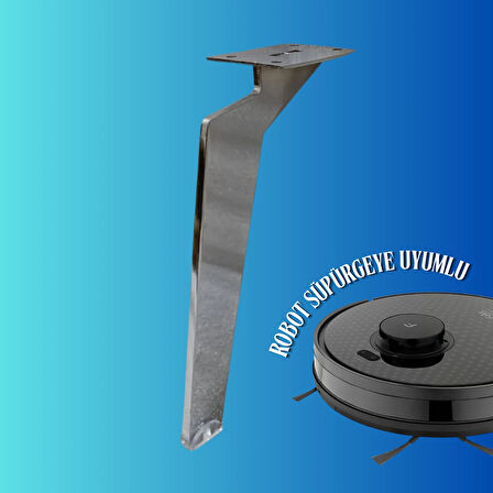 20 CM METAL TABANCA AYAK KOLTUK AYAĞI MOBİLYA AYAĞI ÜNİTE AYAĞI KONSOL AYAĞI PUF BERJER AYAĞI