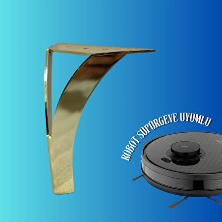 14 CM METAL DAMLA KOLTUK AYAĞI MOBİLYA AYAĞI ÜNİTE AYAĞI KONSOL AYAĞI PUF BERJER AYAĞI
