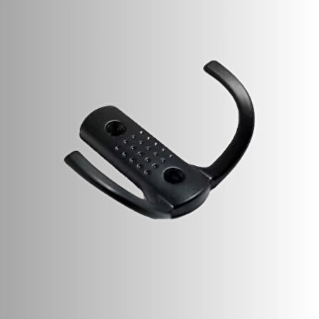 Noktalı Metal Askı Şık Portmanto Askılık Dolap Mobilya Askısı (vidalar Dahil)(10 ADET )