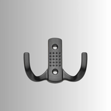 Noktalı Metal Askı Şık Portmanto Askılık Dolap Mobilya Askısı (vidalar Dahil)(10 ADET )