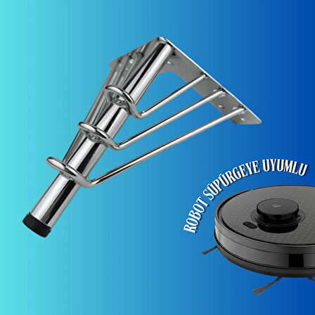 18 CM METAL 3 TELLİ KOLTUK AYAĞI MOBİLYA AYAĞI ÜNİTE AYAĞI KONSOL AYAĞI PUF BERJER AYAĞI (4 ADET)