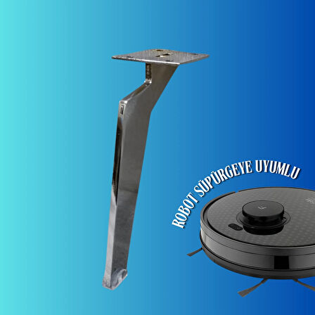 15 CM METAL TABANCA AYAK KOLTUK AYAĞI MOBİLYA AYAĞI ÜNİTE AYAĞI KONSOL AYAĞI PUF BERJER AYAĞI ( 4 ADET )