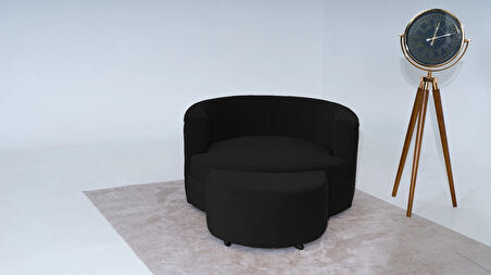 AY DİNLENME KOLTUK ( BERJER & HAREKETLİ PUF DAHİL ) DİNLENME BERJER SETİ