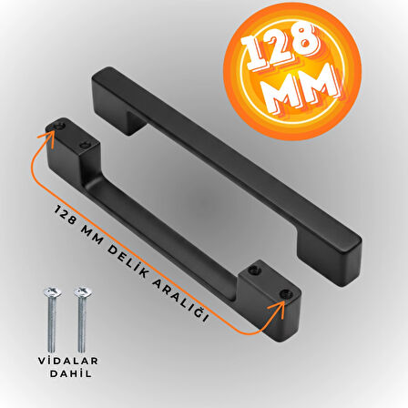 Köprü Kulp Dolap Çekmece Kulbu Metal Kulp 128 MM