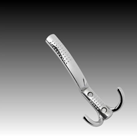 Uzun Noktalı Metal Askı Şık Portmanto Askılık Dolap Mobilya Askısı (vidalar Dahil)