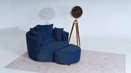 AY DİNLENME KOLTUK ( BERJER & HAREKETLİ PUF DAHİL ) DİNLENME BERJER SETİ