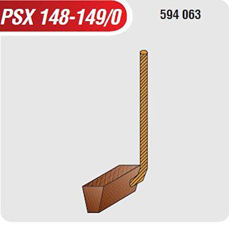 PSX148-149 12V MARŞ KÖMÜRÜ PEUGEOT KARSAN  RENAULT MEGANE 4,5/9X11X18 PAL TİPİ