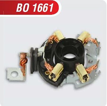 BO1661 12V KÖMÜR YUVASI SEAT VW GOLF POLO PASSAT CADDY AUDI OCTAVIA ESCORT FIESTA 5×12X11,6 BOSH TİP