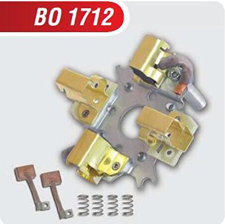 BO1712 24V KÖMÜR YUVASI MERCEDES AXOR-SCANIA-DAF MERCEDES 10×25X15 BOSH TİPİ