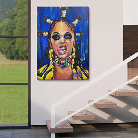 Beyonce Kanvas Tablo-5120