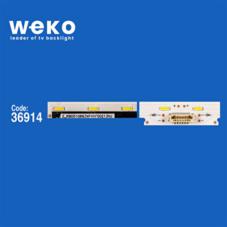 WKSET-6210 36914X2 LB49028 V0_02 LB49029 V0_01 77900 DFD-8  2 ADET LED BAR (40LED)