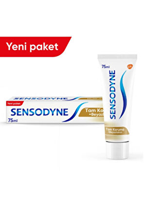 Sensodyne Tam Koruma Ve Beyazlatıcı Diş Macunu 50 ml