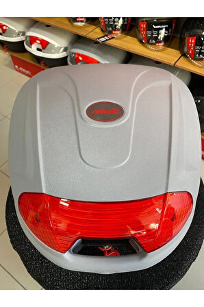 Motorsiklet Arka Çanta 32 Litre Gri Renk