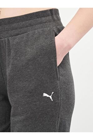 Puma Kadın Koyu Gri Essential Sweatpants Günlük Stil Eşofman Altı 
