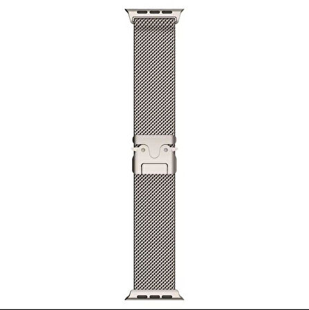 Apple Watch 42/44/45/49MM  Metal Zarif Tasarım Hasır Kordon
