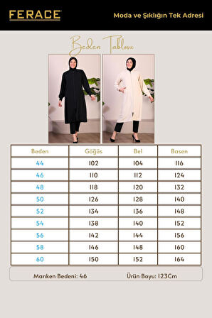 Kadin Buyuk Beden Tesettur Mevsimlik Giy Çık Kap