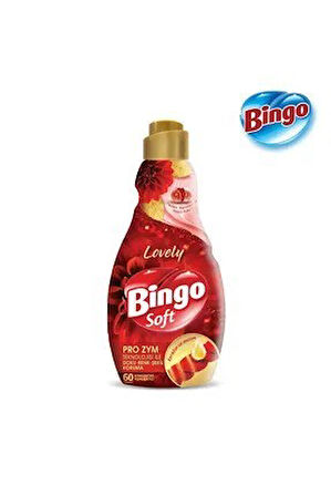 Bingo Soft Konsantre Çamaşır Yumuşatıcısı Lovely ve Nergis 1440 ml X 2 li Set