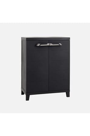 Midi Kısa Dolap Bahçe Dolabı, Balkon Dolabı, Banyo Dolabı 66x36x88