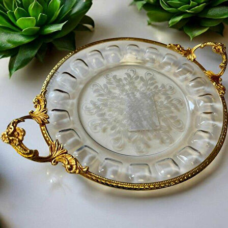 Royking Yuvarlak Sunum Tabağı 19x24 CRG101