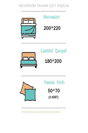 More Home Lastikli Çarşaflı Çift Kişilik Nevresim Takımı Zikzak Gri - Beyaz