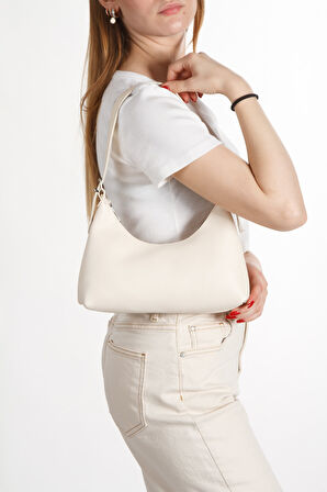 Kadın Çanta ve Cüzdan Seti Baget Kol Omuz Çantası ve Mekanizmalı Cüzdan