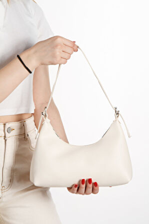 Kadın Çanta ve Cüzdan Seti Baget Kol Omuz Çantası ve Mekanizmalı Cüzdan