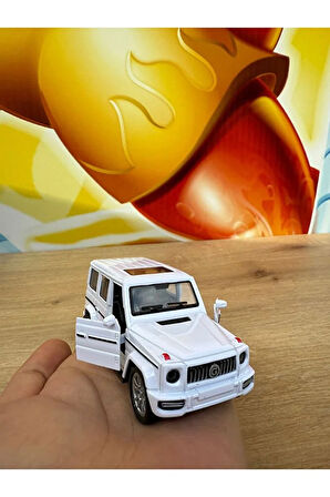 Mercedes-Benz G Class Araba Metal Model Araba Kapılar Açılır Çekbırak Diecast Model Araba G63 12Cm