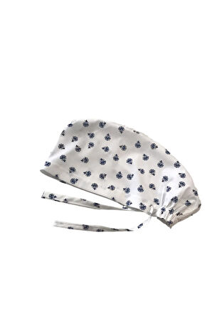 Cerrahi Bone Lastikli Ve Bağcıklıdır Doktor Hemşire Bonesi