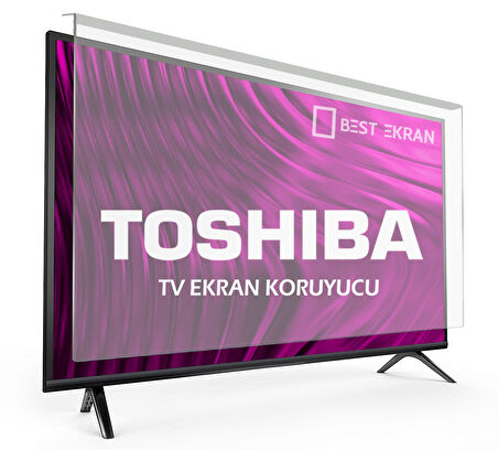 Toshiba 55UV3463DT Tv Ekran Koruyucu - Toshiba 55" inç  139 Ekran Uydu Alıcılı 4K Ultra HD Smart VİDAA LED TV Ekran Koruyucu