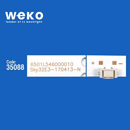 WKSET-6265 36967X2 SKY32E3-170413-N YAL13-00630300-40 2 ADET LED BAR