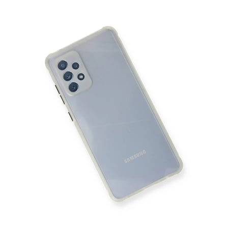 Samsung Galaxy A72 Kılıf Miami Şeffaf Silikon - Şeffaf