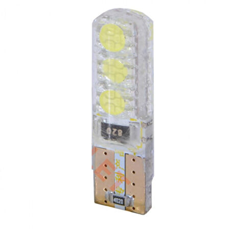 Motospartan Park Ampulü Dipsiz Led T10 6 Led Beyaz Model-1 1 Adet
