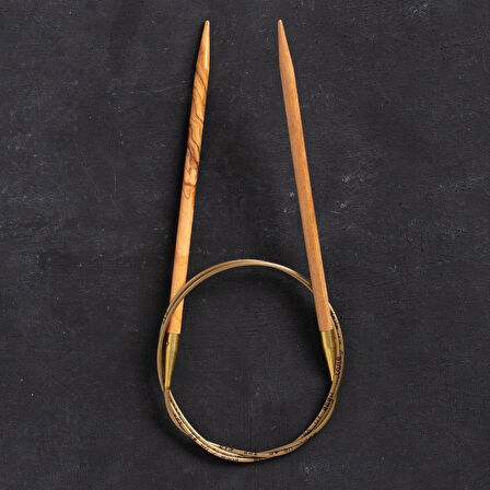 Addi Olive Wood 5 mm 80 cm Zeytin Ağacı Misinalı Ö