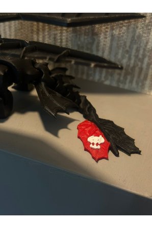 Dişsiz (toothless) Ejderhanı Nasıl Eğitirsin Hareketli Figürü - 20 Cm ( 1 Adet ) ( Siyah )