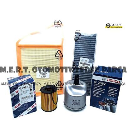 Citroen DS5 1.6 e-Hdi Komple Bakım Seti Filtre Yağ Triger Devirdaim