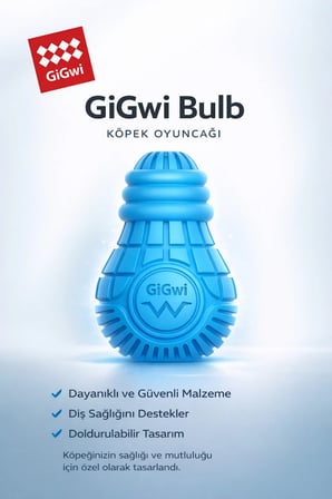 Bulb Serisi Ödül Hazneli Köpek Oyuncağı - Küçük Irk & Yavru Köpek